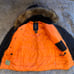 Alpha Industries Black Size XL Parka - **NEEDS NEW ZIPPER**