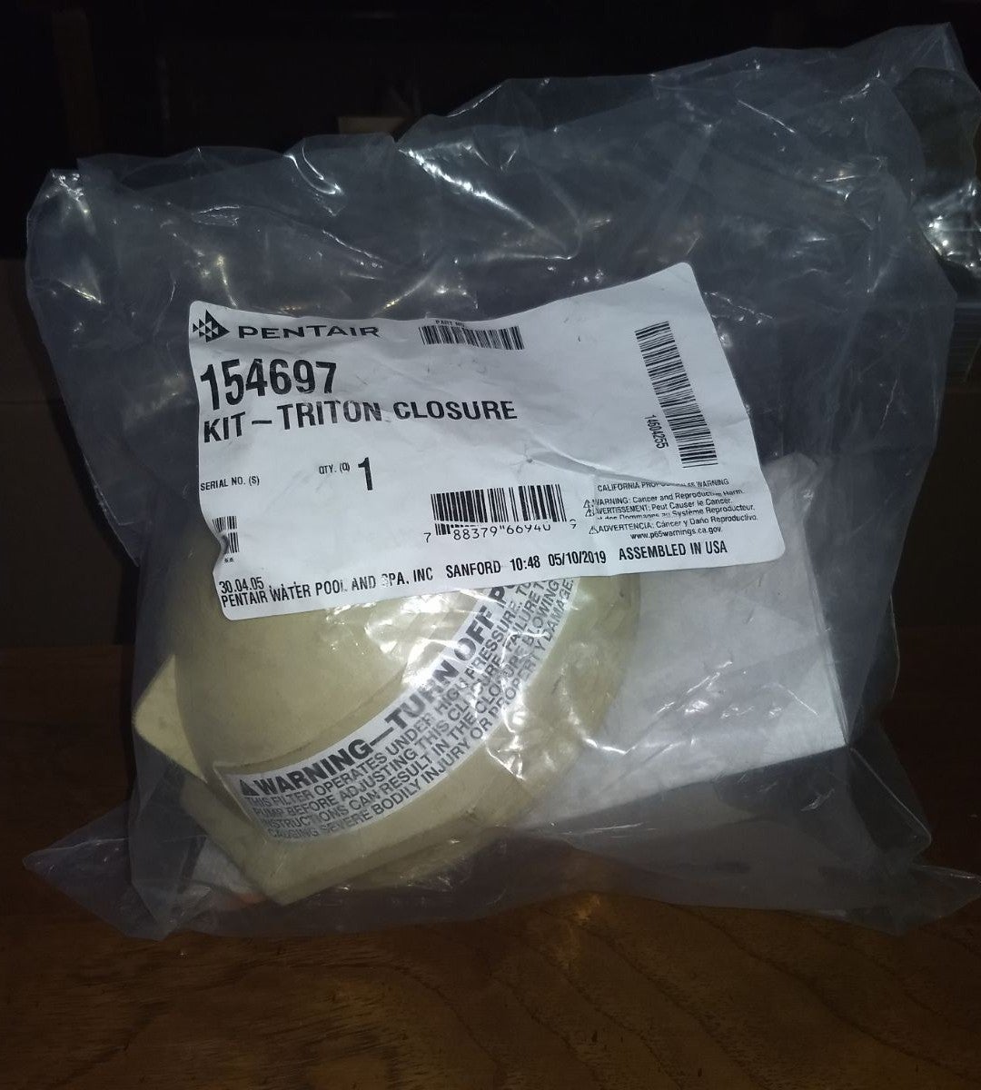 POOL FILTER REPLACEMENT CAP Pentair V