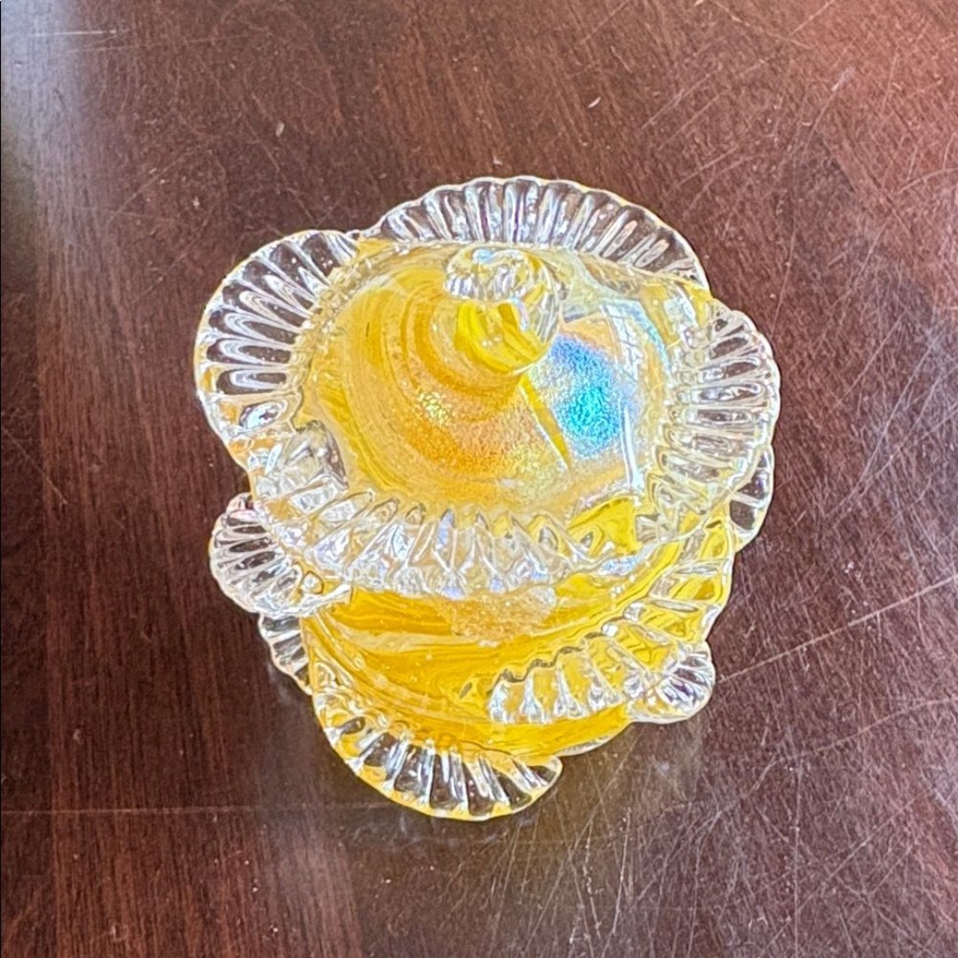 Yellow Glass Rose