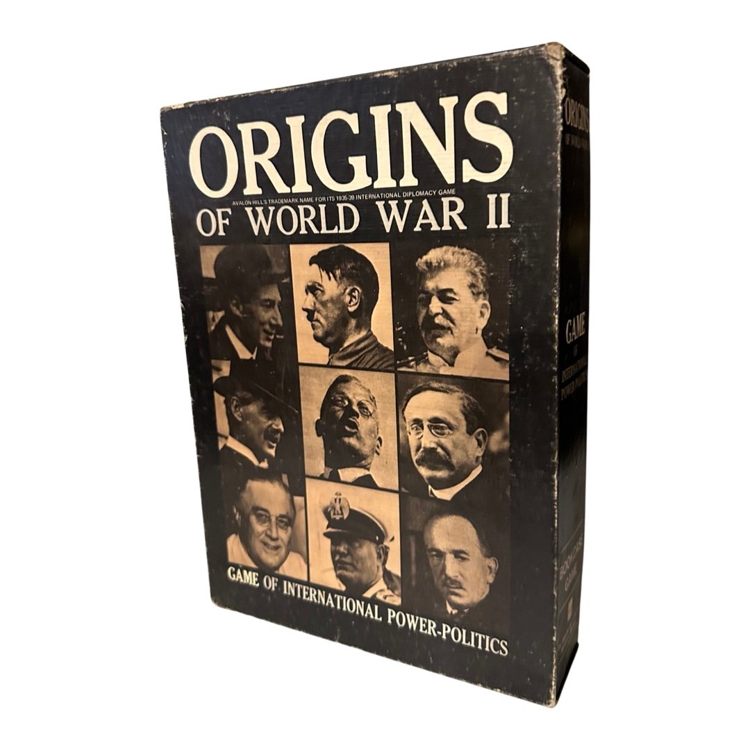 Vintage Avalon Hill Origins of World War II Strategy Board Game