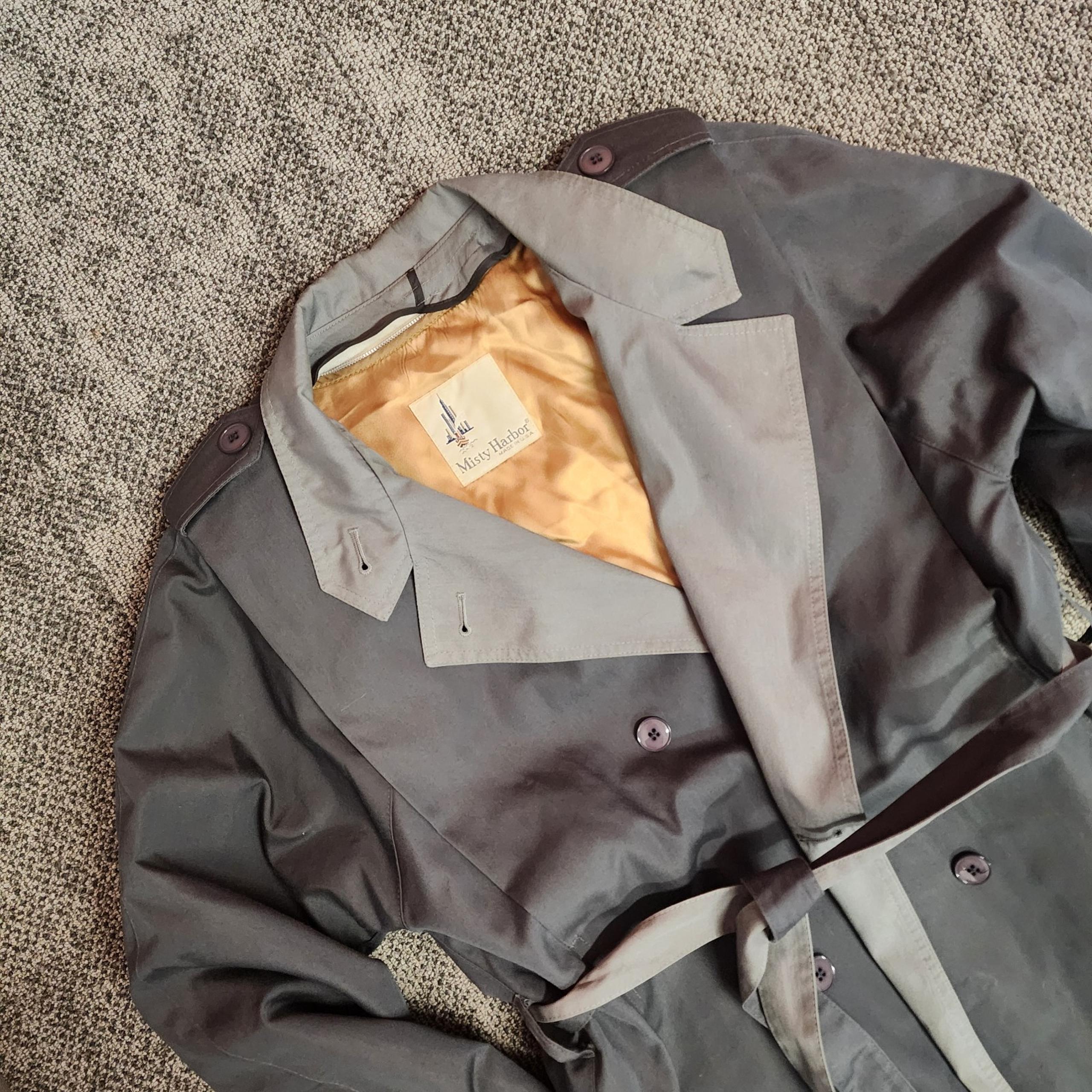 Vintage Misty Harbor Trench Coat Women's Size 12