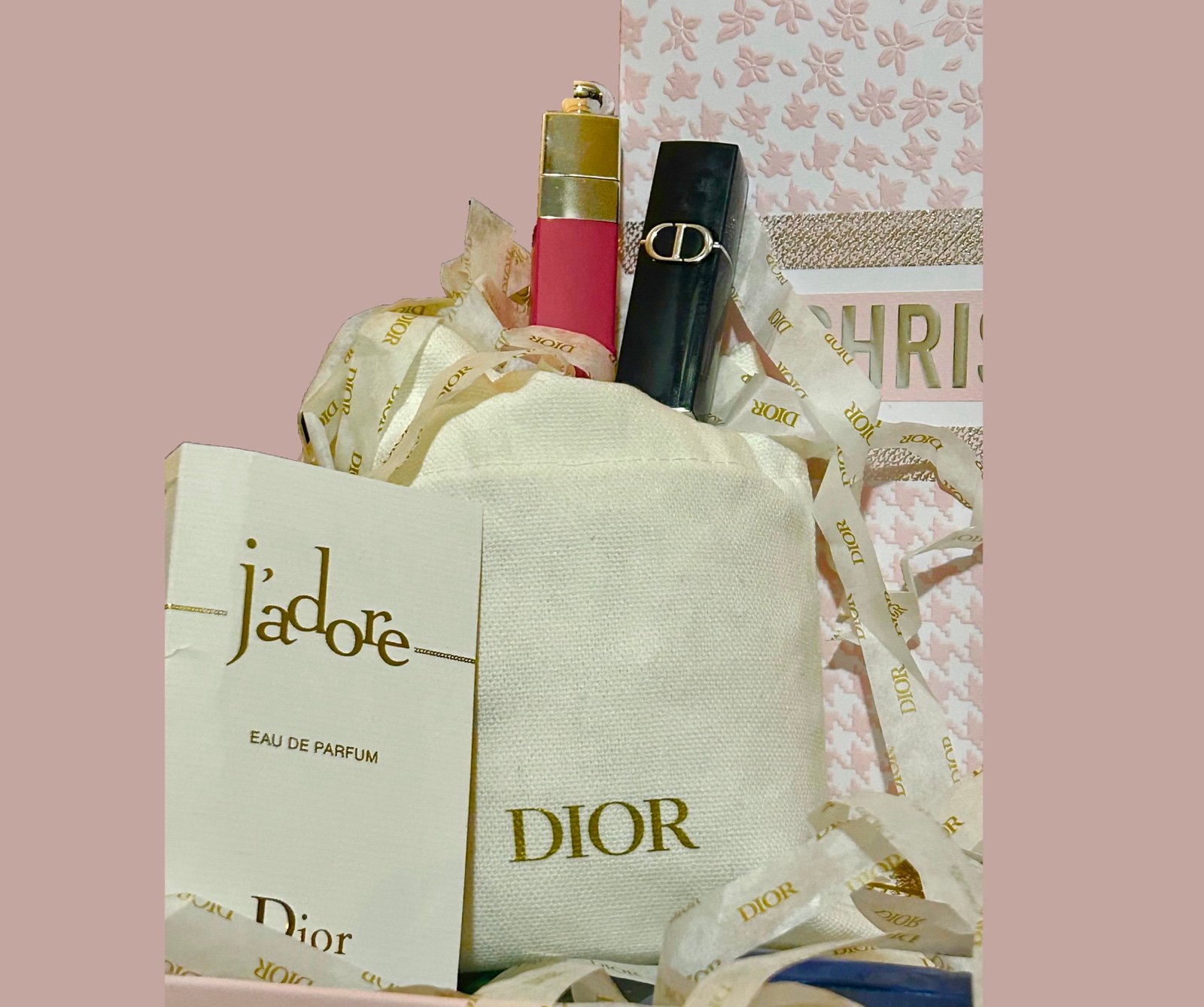 Dior Addict - Lip Tint & Rouge Dior Lipstick Mini with Dior Pouch