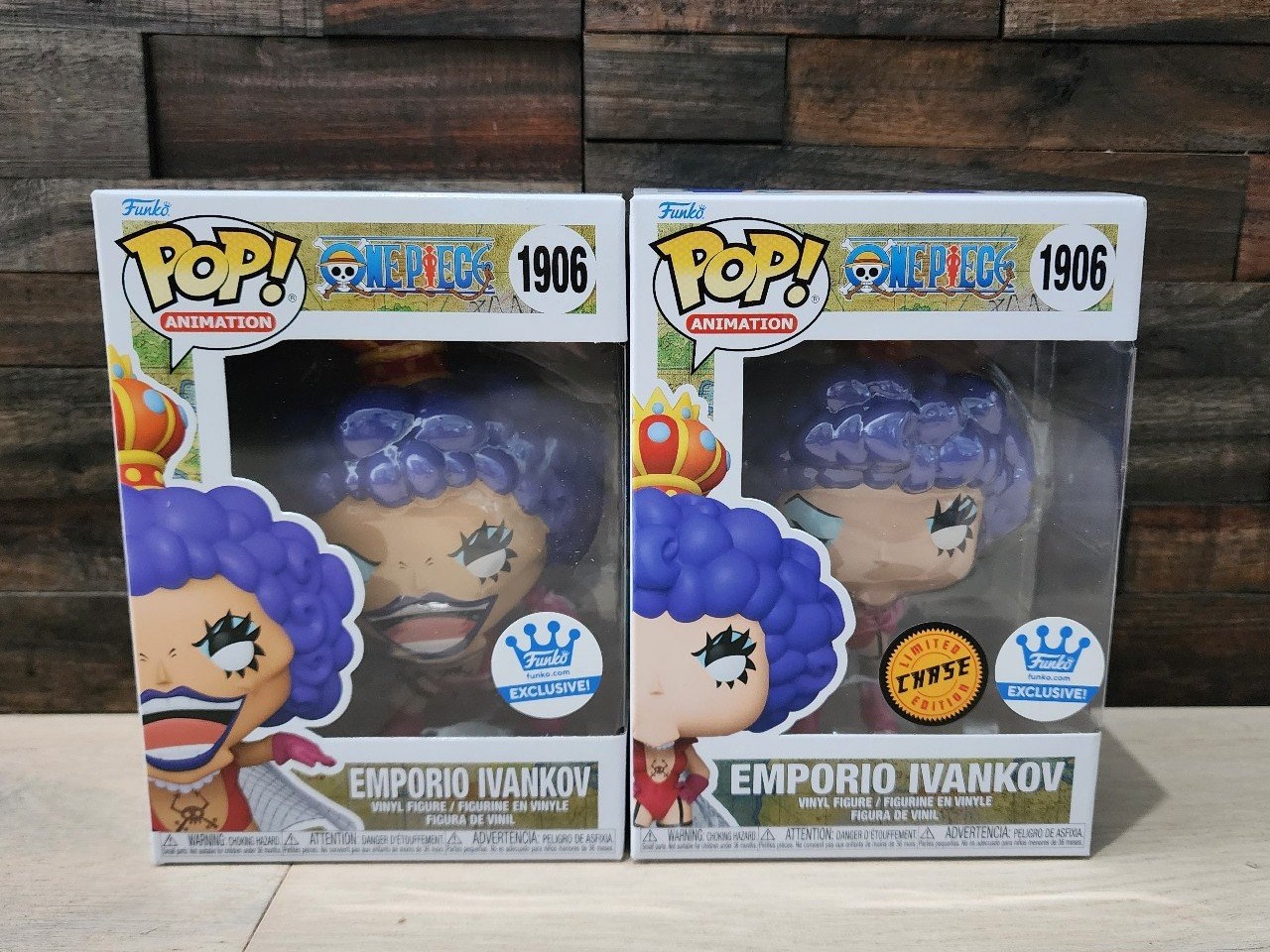 Funko Pop!: One Piece - Emporio Ivankov Common/Chase Bundle #1906Funko Shop Excl