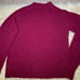 Tibi Darkcurrant Cozette Alpaca Wool Blend Ruby Red Sweater READ Women’s Large