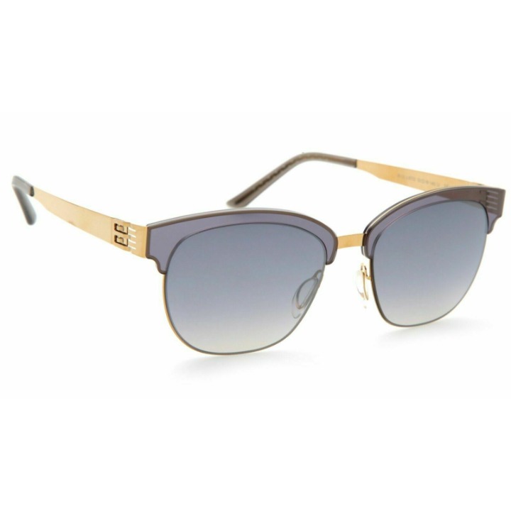 New Prodesign denmark 8112 c. 6722 Gold with Blue-Grey lenses 52-21-140
