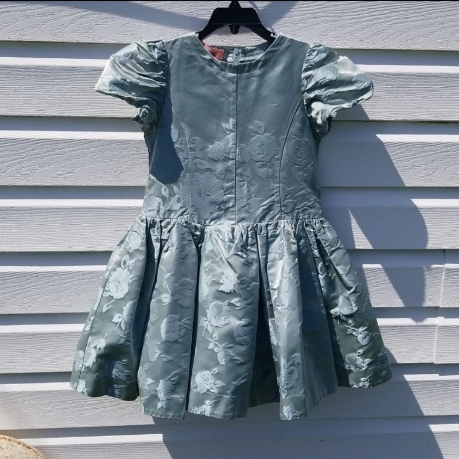 I PINCO PALLINO GIRLS BLUE SKY DRESS WITH PADDLES