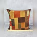 Crate & Barrel Marriba Decorative Pillow 20” square Cotton Linen Silk