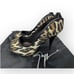 Giuseppe Zanotti Leopard Print Canvas Peep Toe Pumps 37.5 w/ dustbag