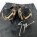 Giuseppe Zanotti Leopard Print Canvas Peep Toe Pumps 37.5 w/ dustbag
