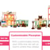 DELUXE COTTAGE DOLLHOUSE MANSION PRETEND TOY PLAYSET W/ TINY CRITTERS