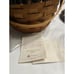Longaberger Pumpkin Fall Stem Lid Basket Jack O' Lantern Liner Protector Combo