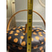 Longaberger Pumpkin Fall Stem Lid Basket Jack O' Lantern Liner Protector Combo