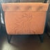 Brand New Metal & Faux Leather Magazine Rack