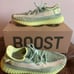 Yeezy Adidas Boost 350 V2 in Semi Frozen Yellow/Raw Steel/Red