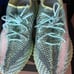 Yeezy Adidas Boost 350 V2 in Semi Frozen Yellow/Raw Steel/Red