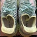 Yeezy Adidas Boost 350 V2 in Semi Frozen Yellow/Raw Steel/Red