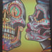 Set of 2 James Danger Harvey Framed Artwork Painting.