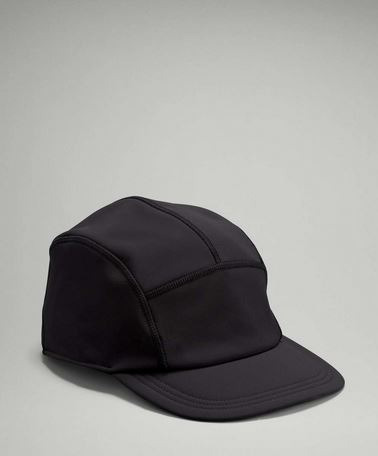 Lululemon Glyde Velvet Fleece Black Hat O/S