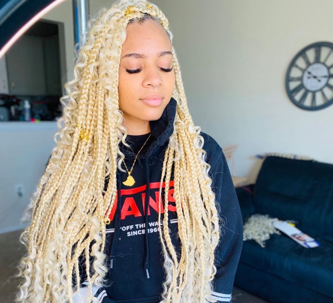 613 Boho Braid Wig Small Size