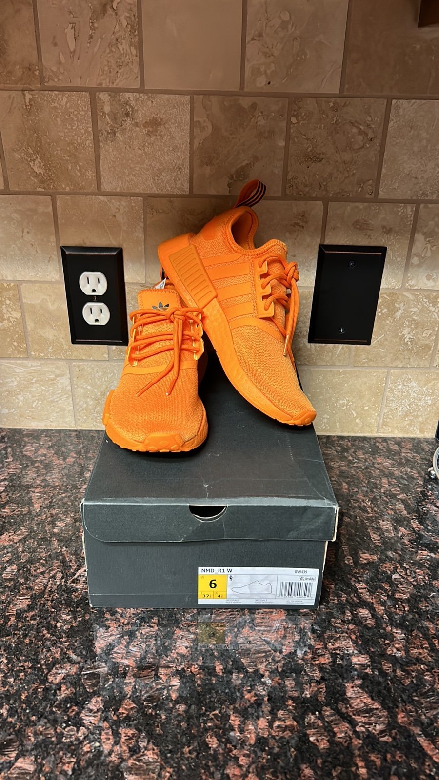 Adidas NMD_R1 Orange Size 6