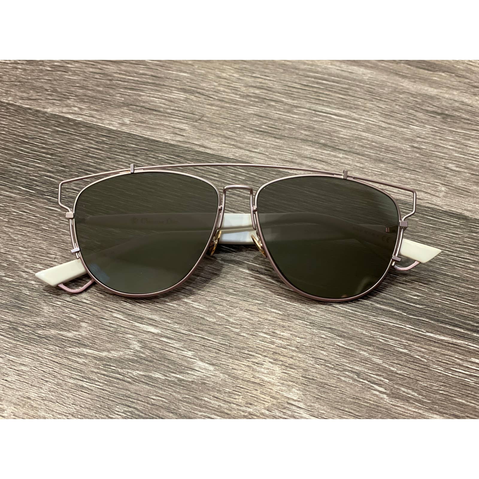 DIOR - TECHNOLOGIC Pink Chrome Sunglasses