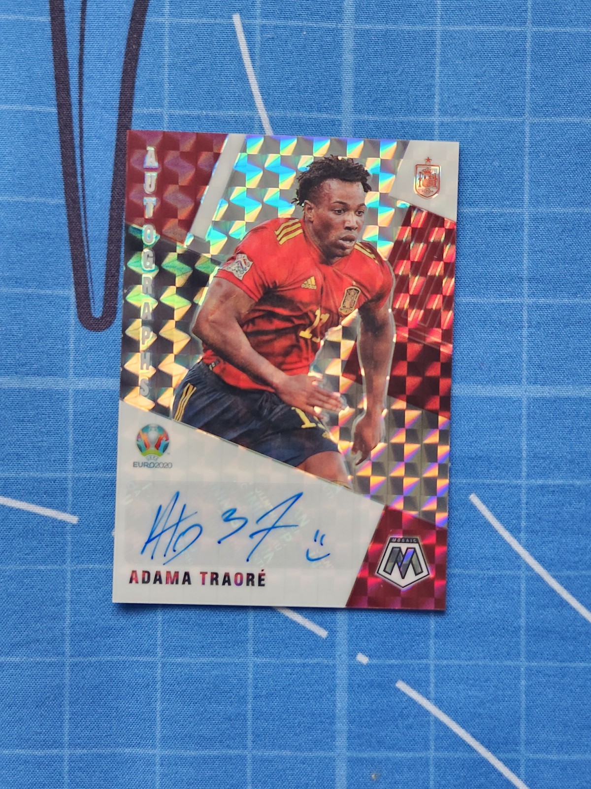 2021 Panini Mosaic UEFA Euro 2020 - Autographs #AM-AT - Adama Traore
