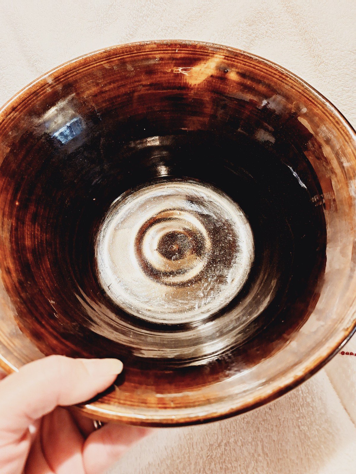Handthrown Pottery Bowl Ceramic Studio Art Pottery Signed