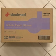 Nitrile DealMed Gloves Size Medium 2,000 Count