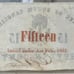 1863 State of South Carolina 15 Cents High Grade Civil War Fractional Currency