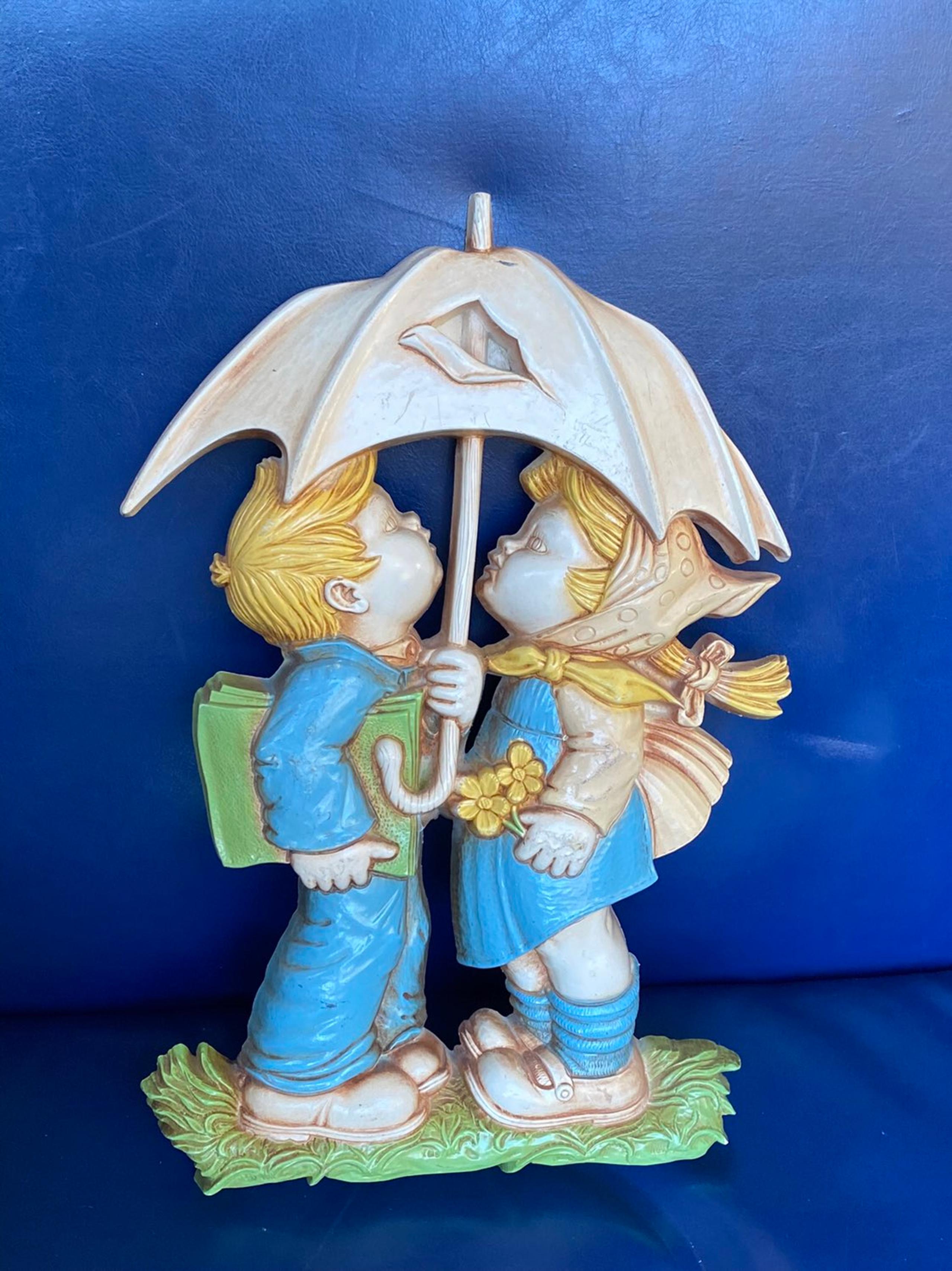 Homco Mid Century Lovely Wall Plaque