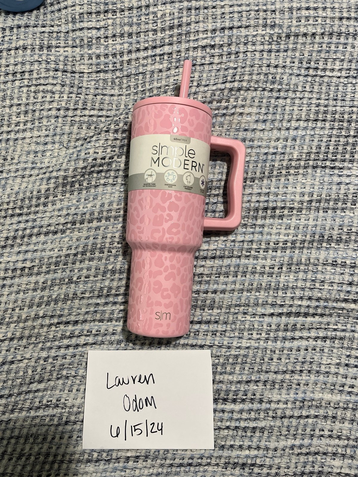 Blush Leopard Tumbler