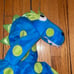 Toddler Blue/Green Dragon 12-18 mo Costume