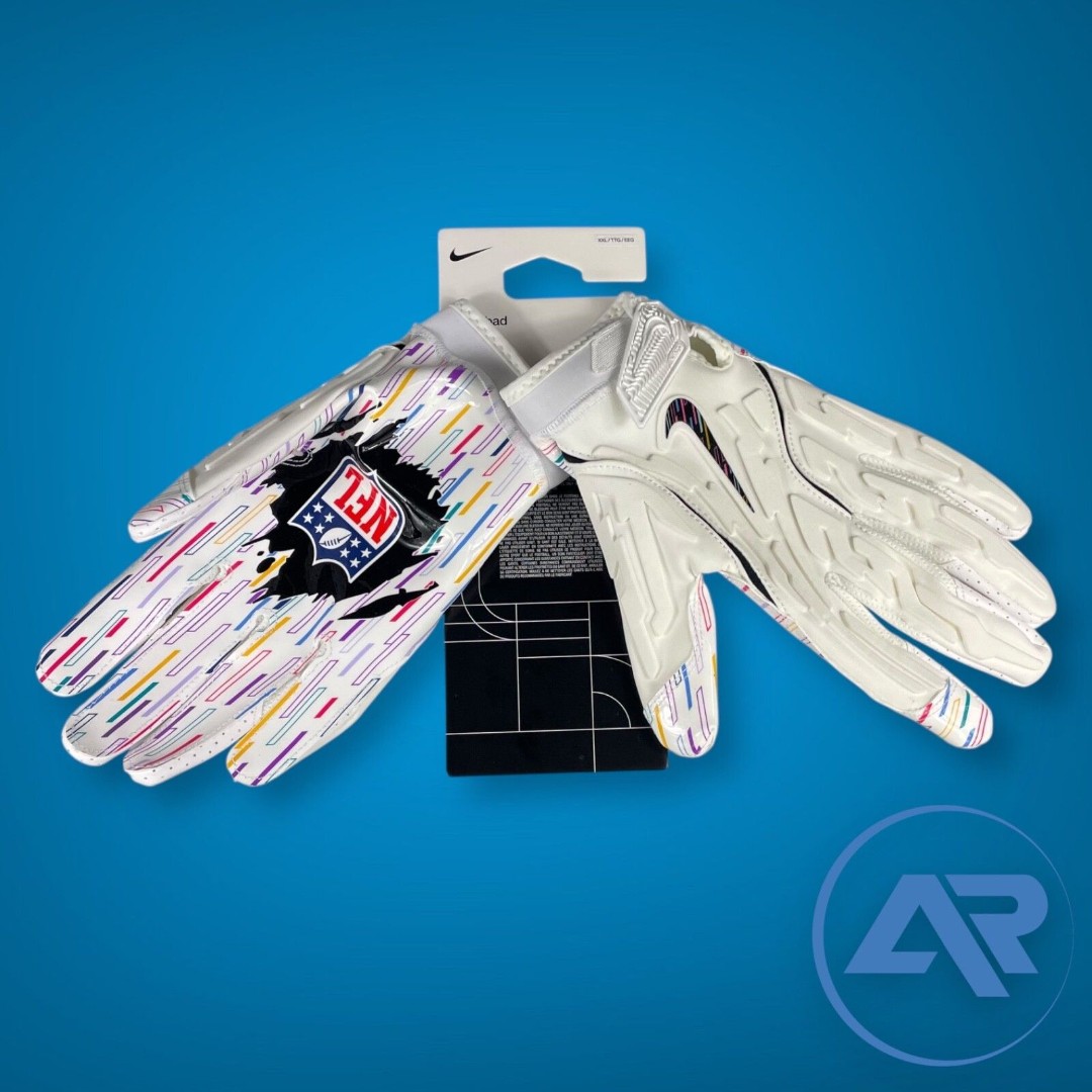 Nike NFL Superbad 7.0 Crucial Catch Football Gloves Men's 2XL HQ1122-102