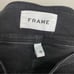 Frame Le Francoise High Rise Side Button Skinny Jeans In Black Whittier Size 29