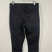 Frame Le Francoise High Rise Side Button Skinny Jeans In Black Whittier Size 29