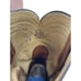 Mens Justin USA Brown Full Quill Ostrich Round Toe Roper Western Boots Size 11 D