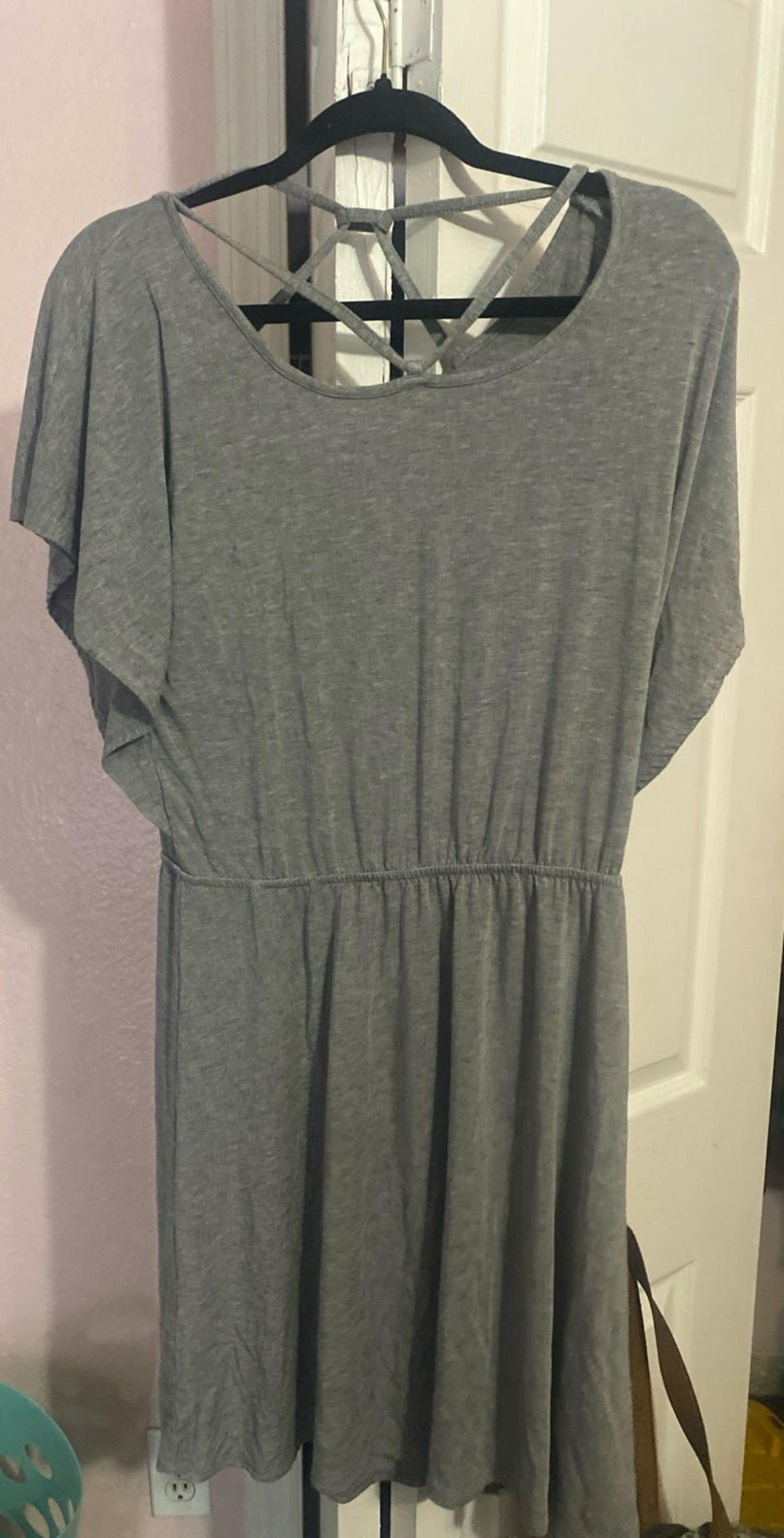 Cupio Black   Gray dress LOWERED SHIPPING