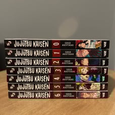 Jujutsu Kaisen volumes 0-6