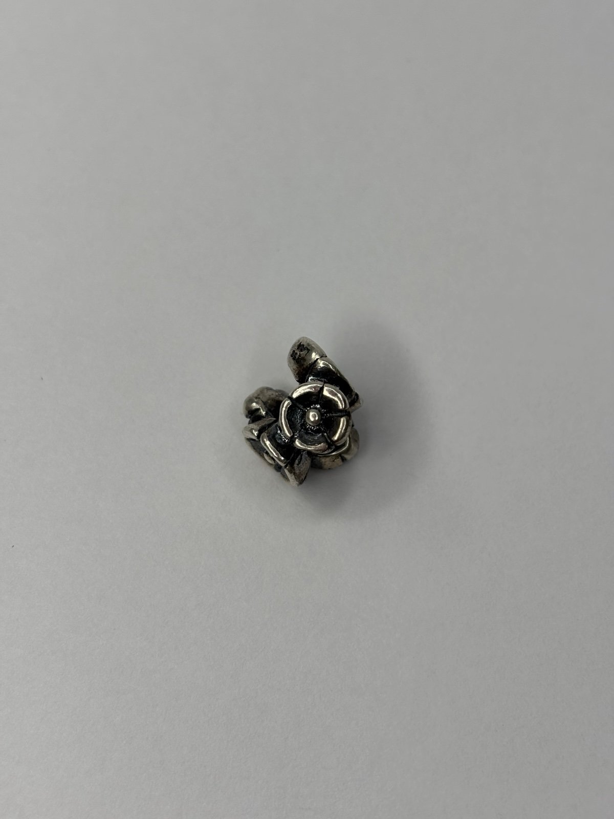 Authentic Retired Trollbreads LAA Sterling Silver Forget Me Not Charm