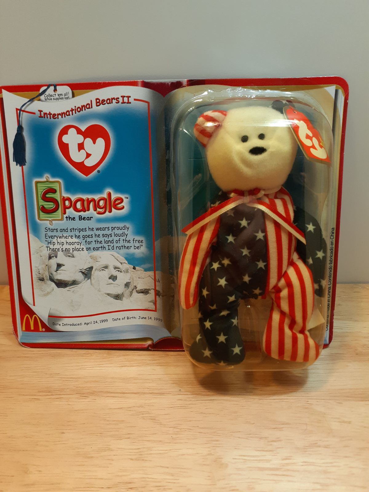 Spangle, Vintage TY Original Beanie baby