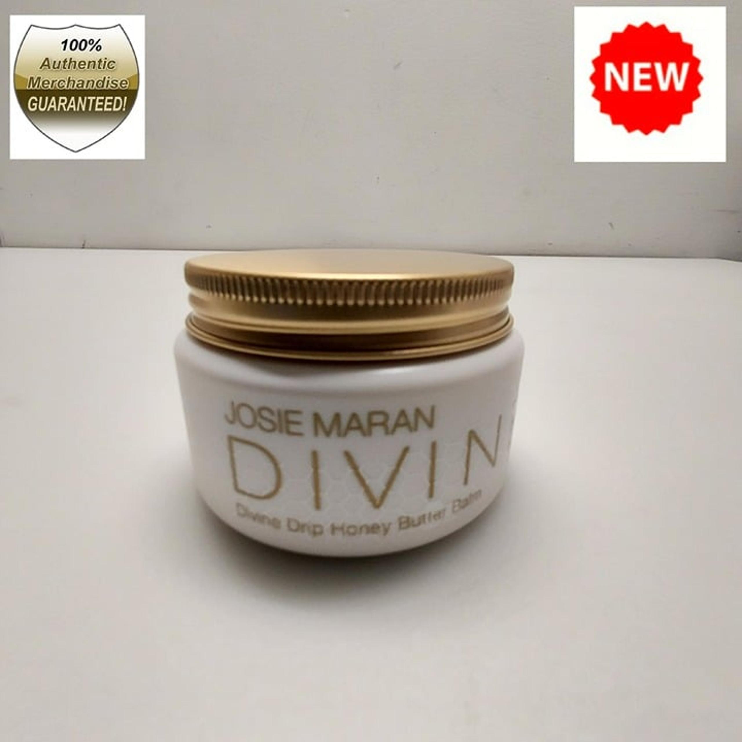 JOSIE MARAN "DECADENT BLISS" DIVINE DRIP 100% PURE ARGAN OIL & HONEY BUTTER BALM