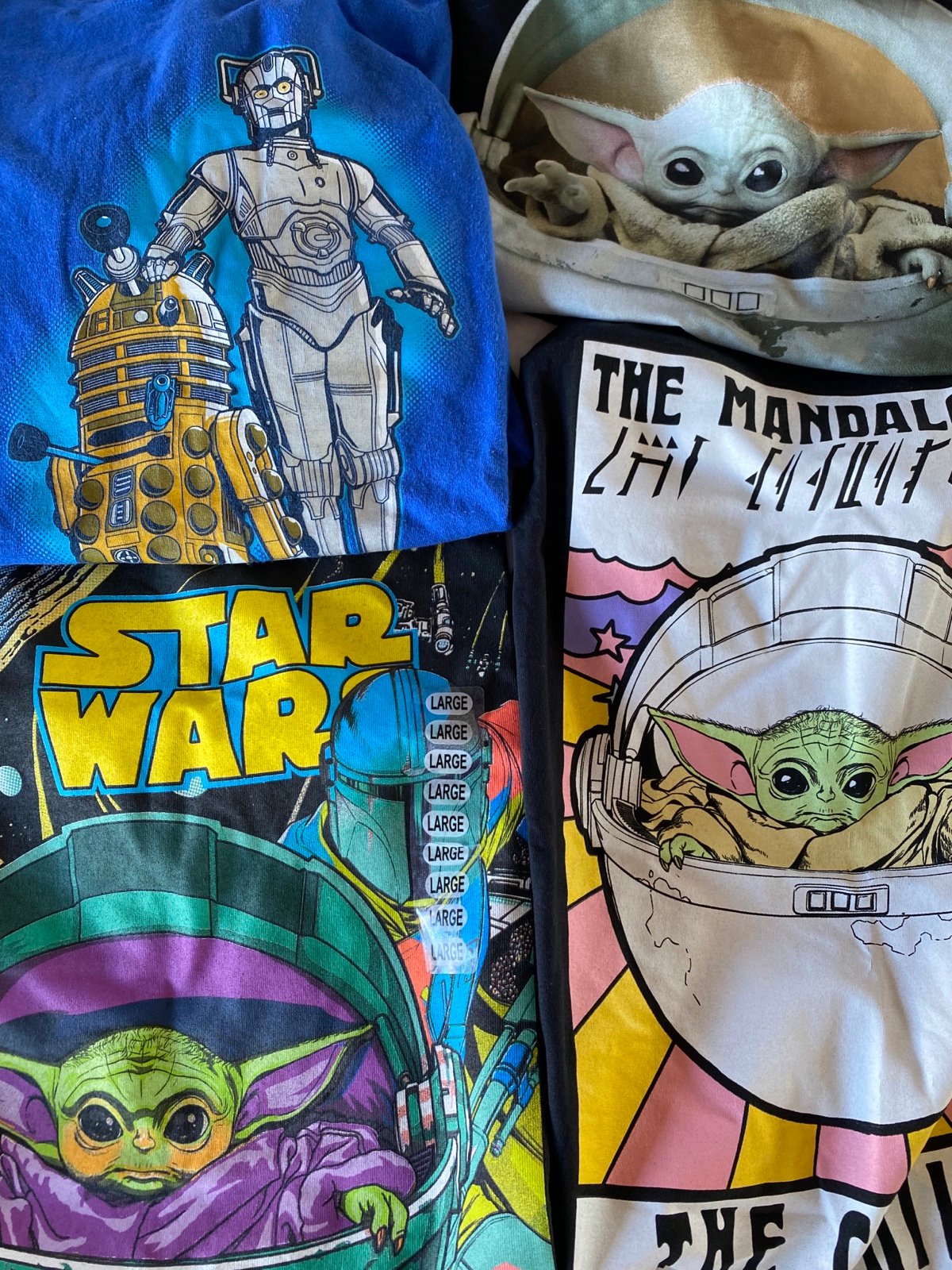Star Wars T-Shirts Lot (4)