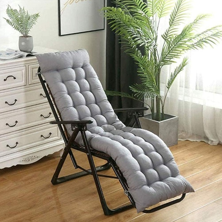 61inch Sun Lounger Chair Cushions, Sundlight Patio Cushions Chaise Mattress