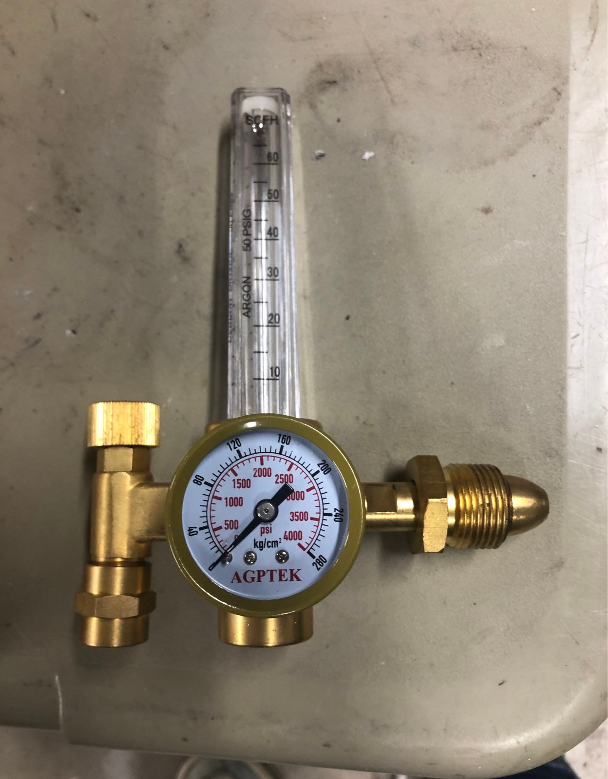 Argon / CO2 Regulator flow meter