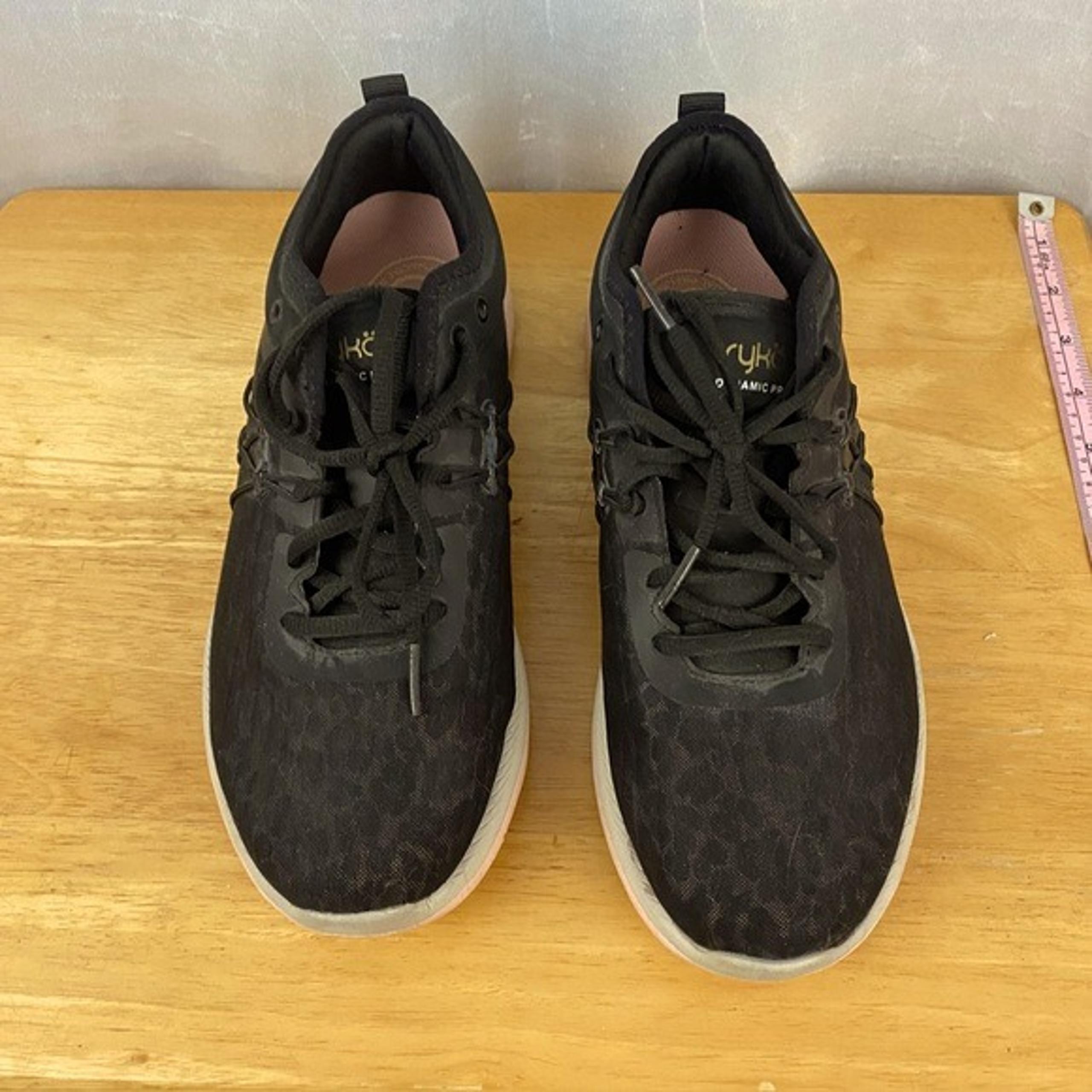 Ryka Dynamic Pro Black Athletic Women's Shoes Size 8.5