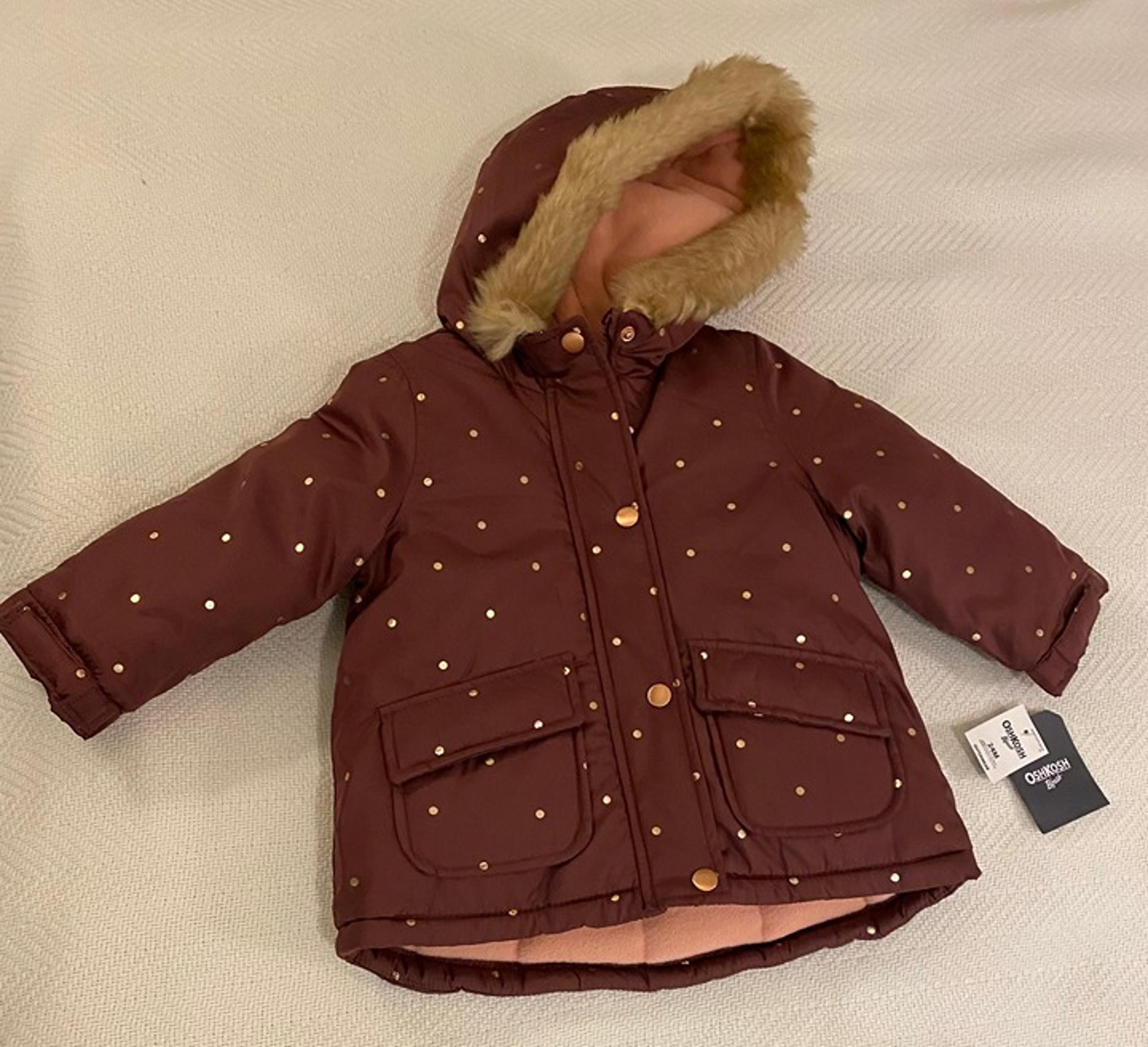 24M Girls OshKosh Winter Coat - NWT