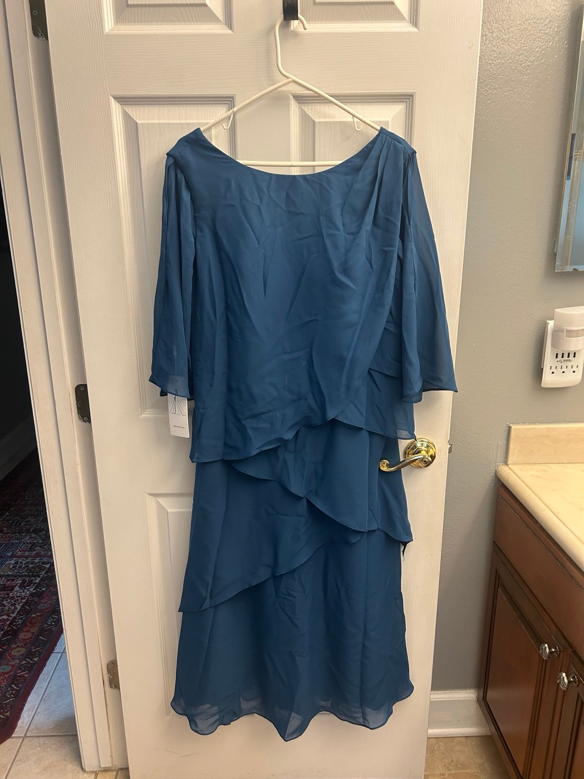 Teal Mother of the Bride/Groom dress
