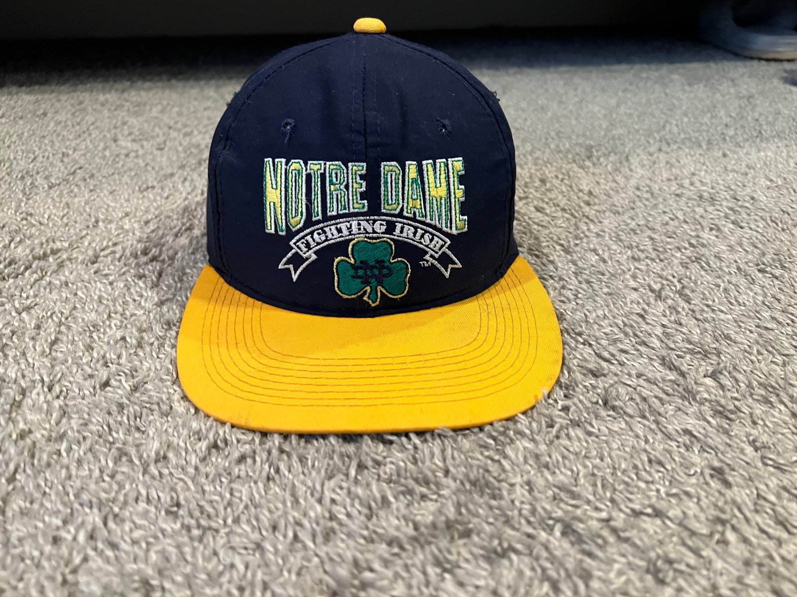 Notre Dame vintage hat