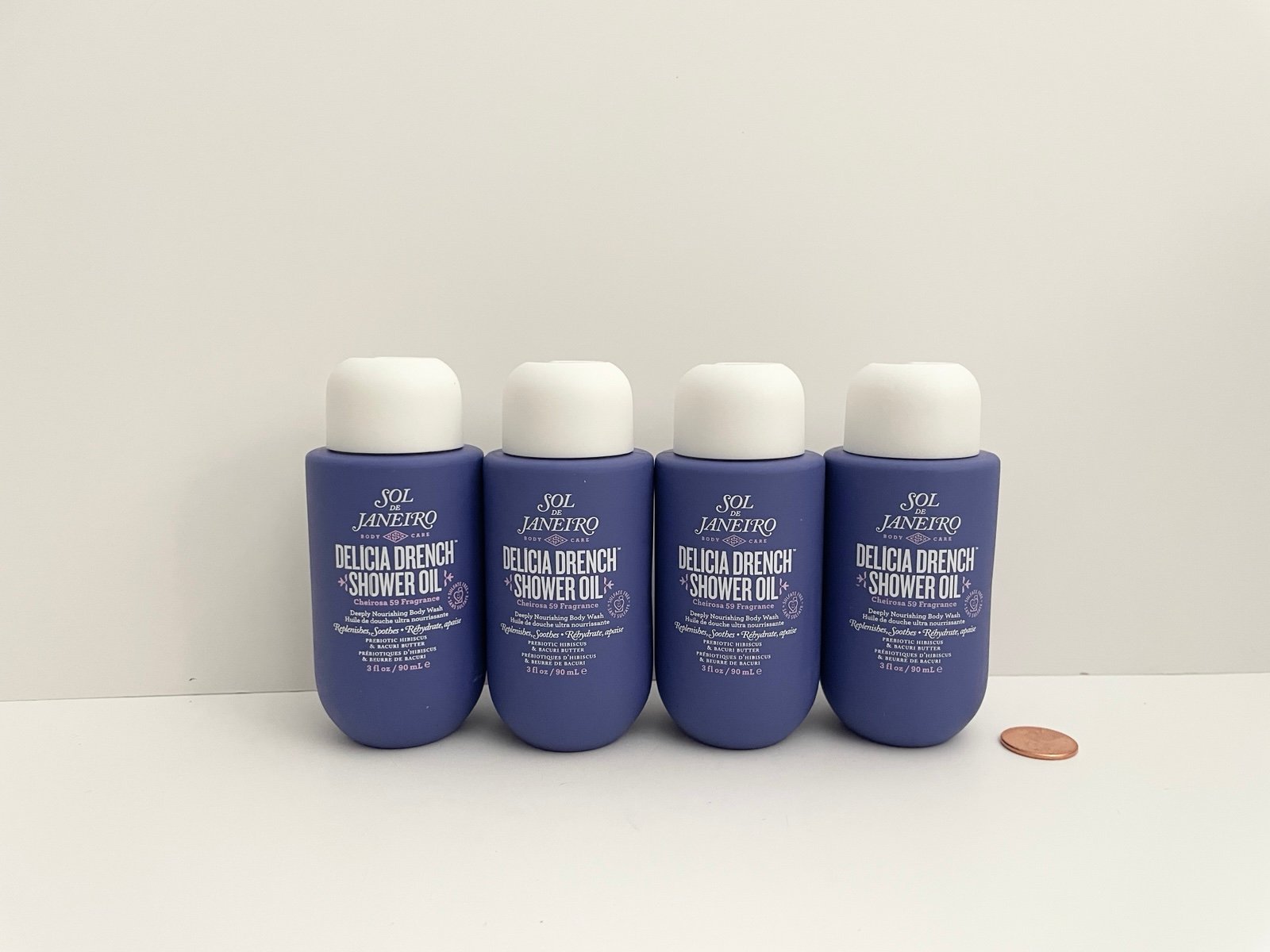 4 Sol De Janeiro delicia drench shower oil 3 fl oz 90 mL Cheirosa 59 Scent