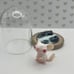 Ooak Handmade Sea Mouse Creature in Terrarium Jar - figurine pet miniature doll